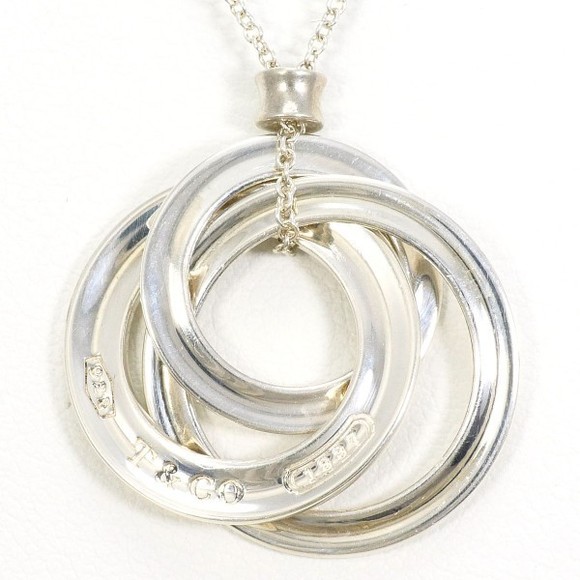 Tiffany & Co Accessories - Tiffany & Co Tiffany & Co. 925 Interlocking Circle Necklace Metal Necklace